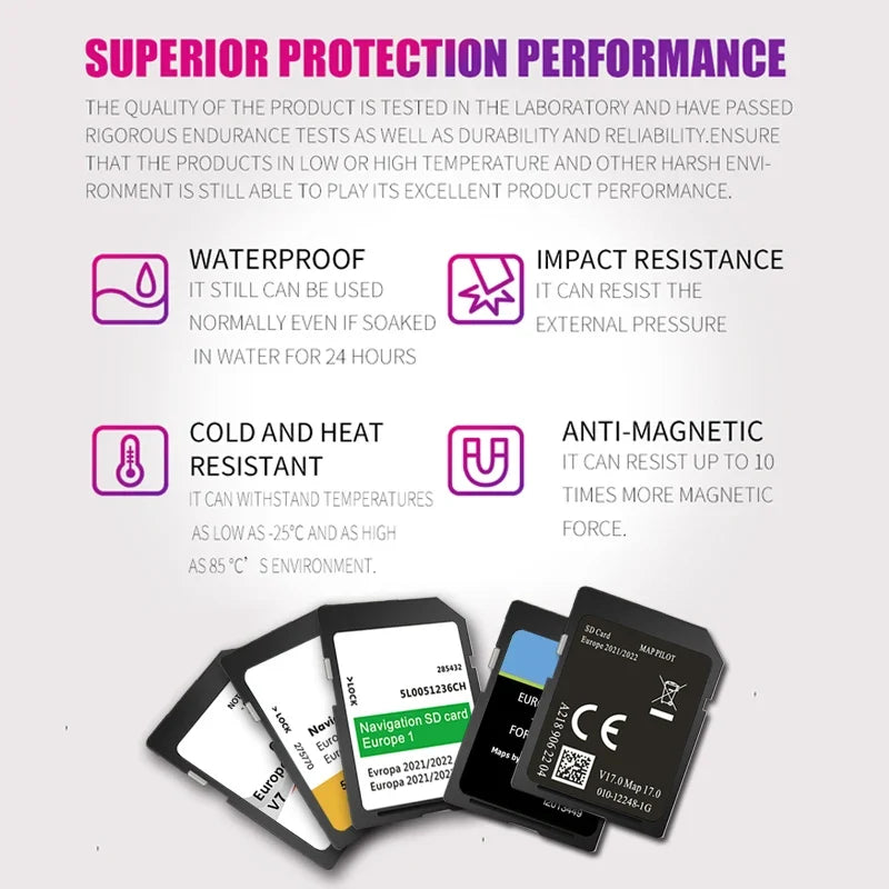 Trendbay Renault Carminat Live Navigation SD Card Version 11.45 2025 UK & Europe