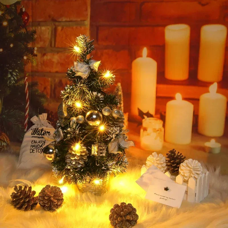 Trendbay 40CM LED Christmas Tree Night Light – Silver