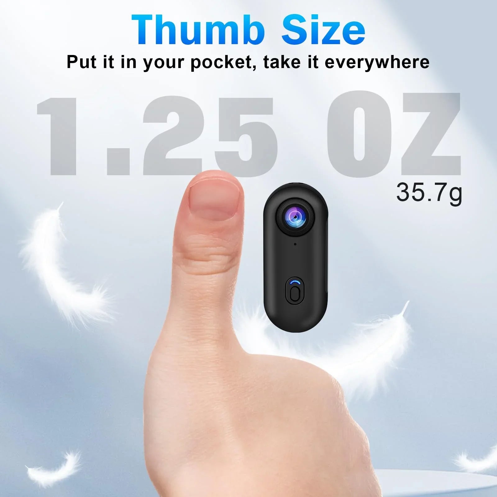 Trendbay Mini 4K Outdoor Sports Body Camera
