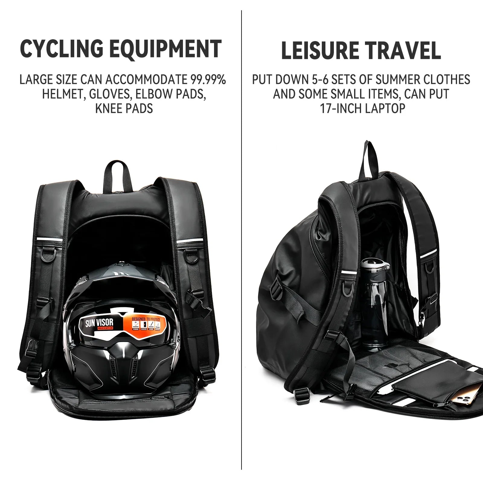 Trendbay 50L Waterproof Motorcycle Backpack