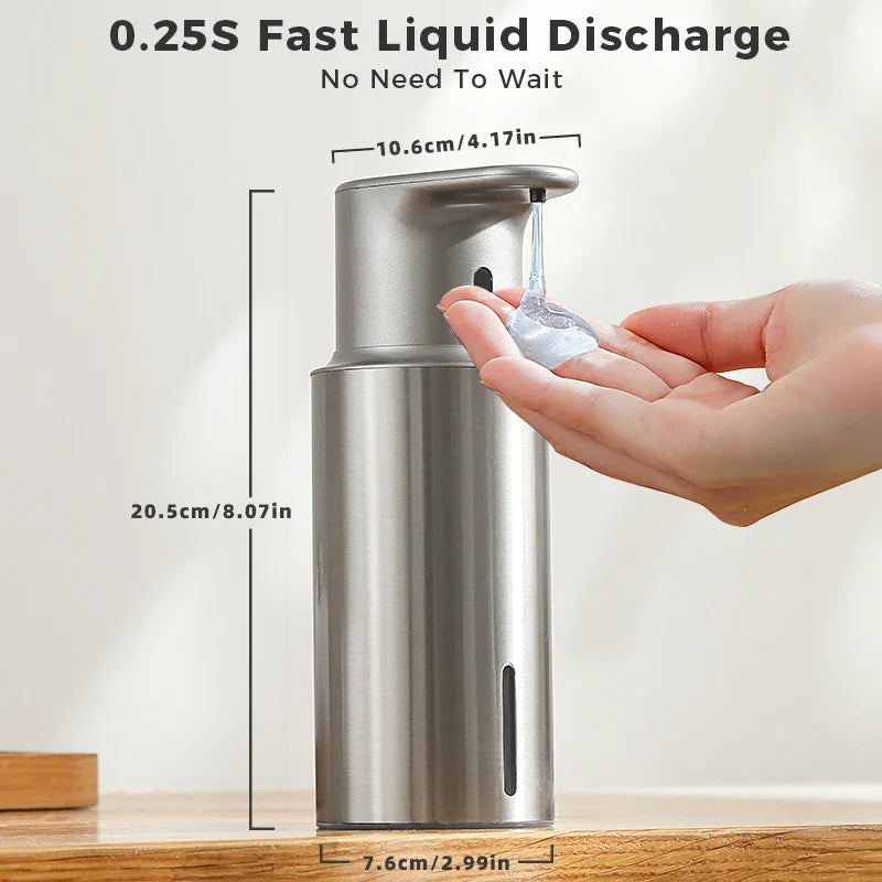 Trendbay 480ml Automatic Sensor Soap Dispenser (Stainless Steel)