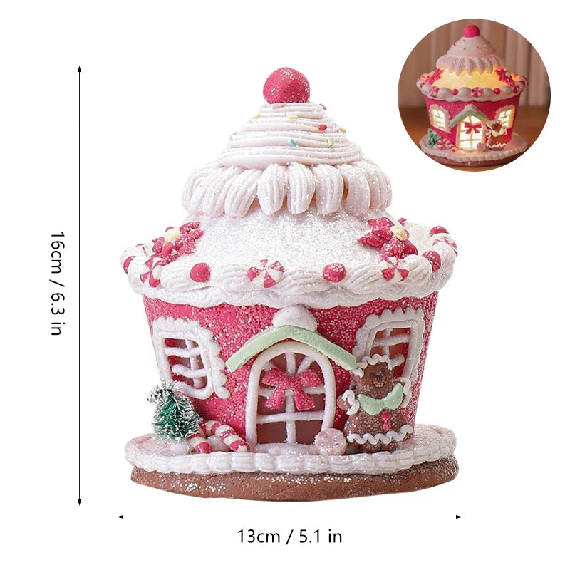 Trendbay Luminous Christmas Castle Ornament