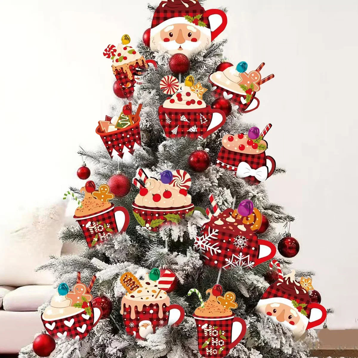 Trendbay 10PCS Ice Cream Christmas Yard Decorations