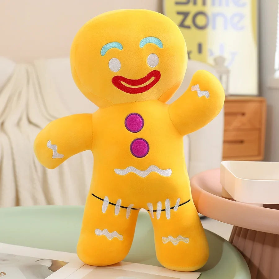 Trendbay 30cm Gingerbread Man Christmas Plush Pillow