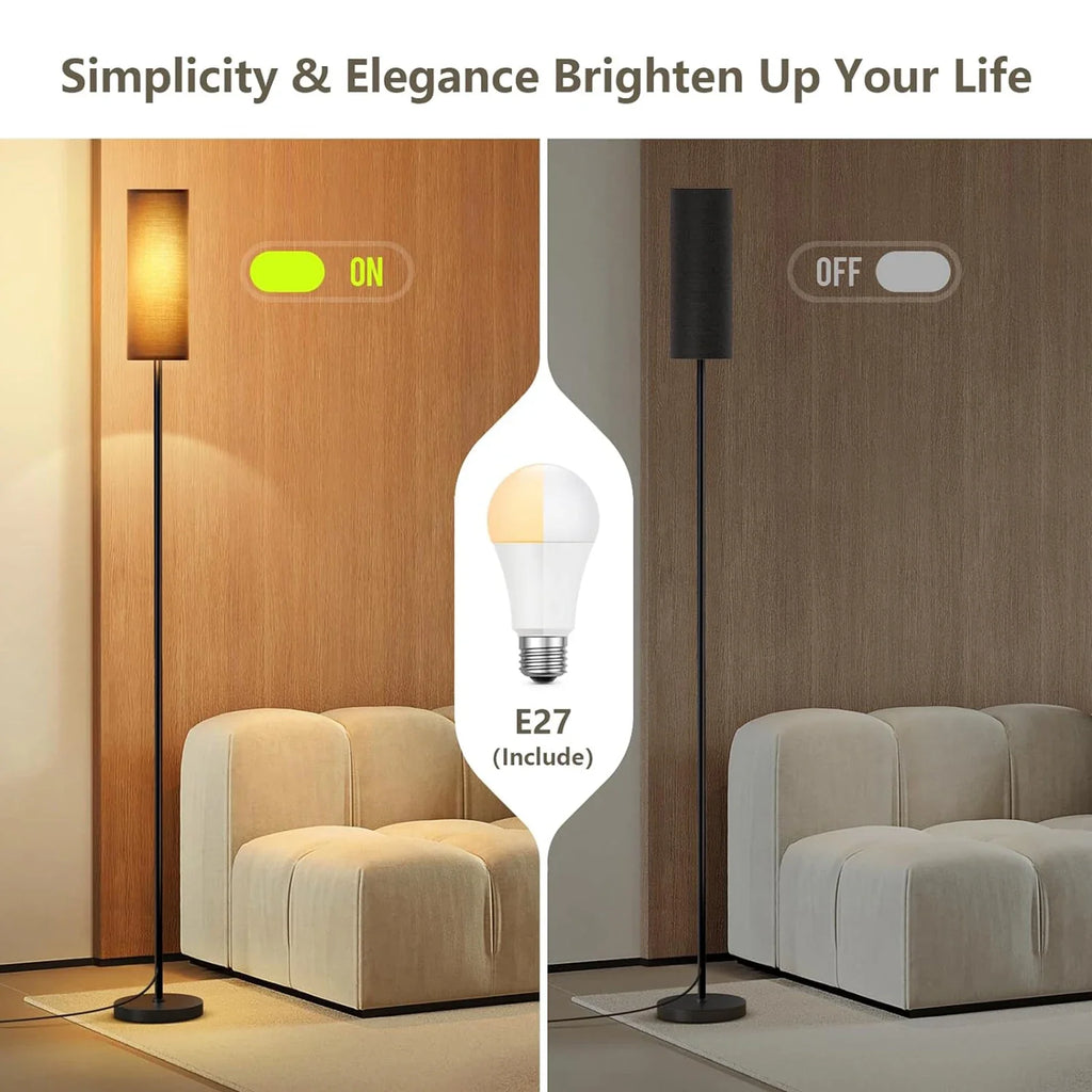 Trendbay Modern LED Floor Lamp with Foot Switch