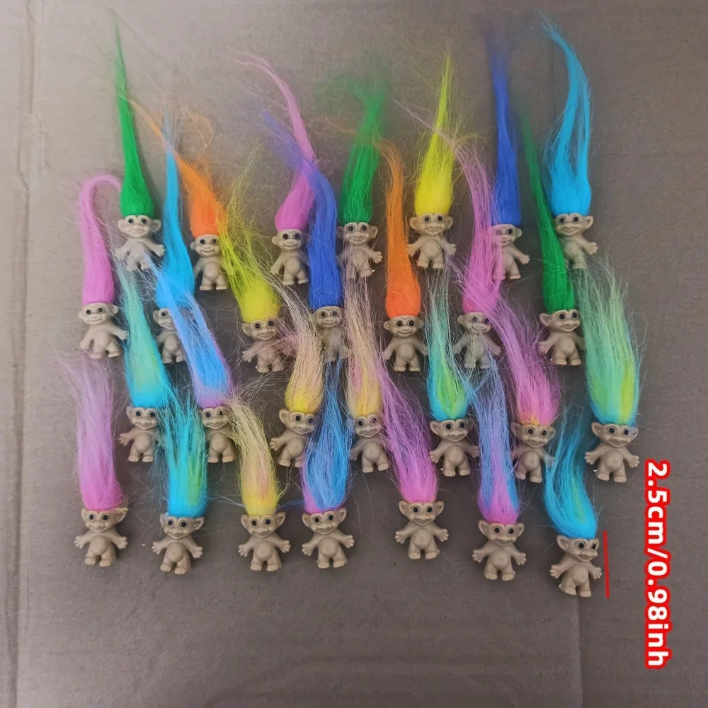Trendbay 20pcs Vintage Troll Dolls – Random Color