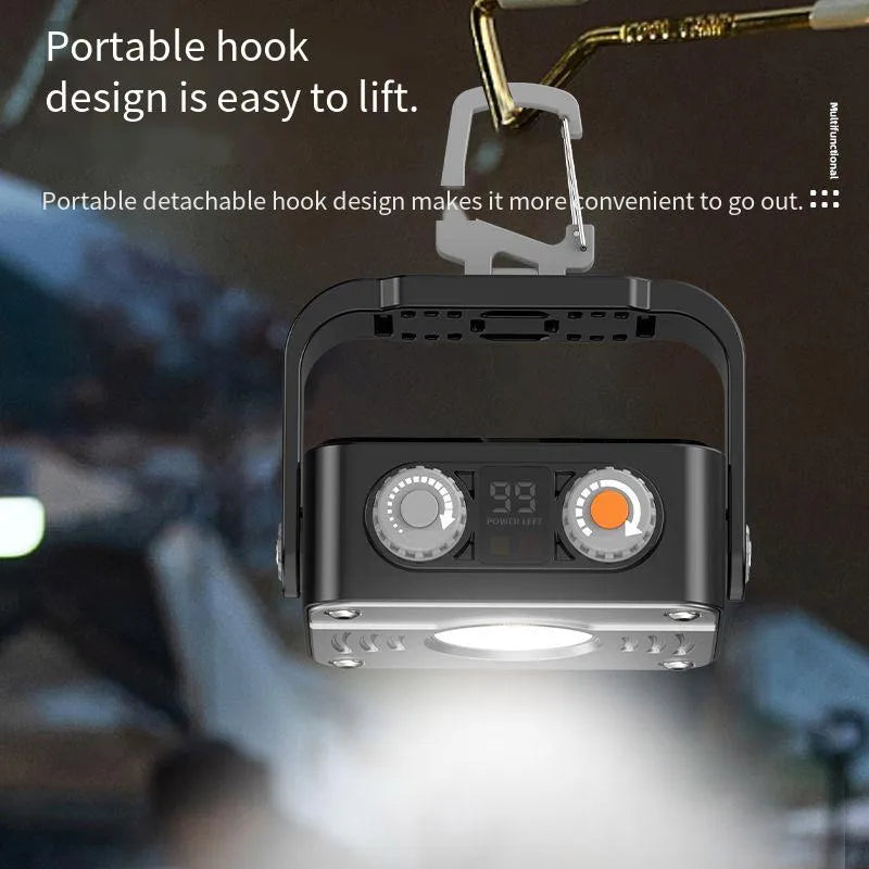 Trendbay 8000mAh Rechargeable LED COB Floodlight