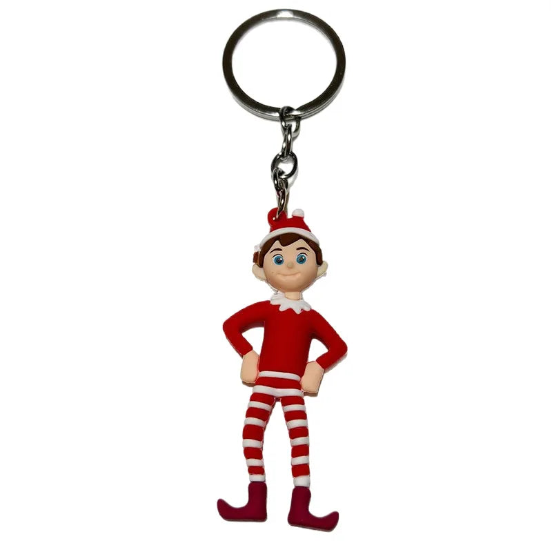 Trendbay Christmas Long-Legged Doll Keychain Festive Ornament and Gift
