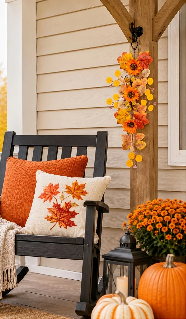 Trendbay 64cm Thanksgiving Autumn Vine Garland