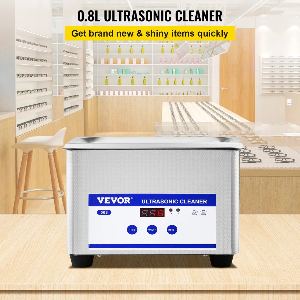 Trendbay 800ML Ultrasonic Cleaner 35W Portable