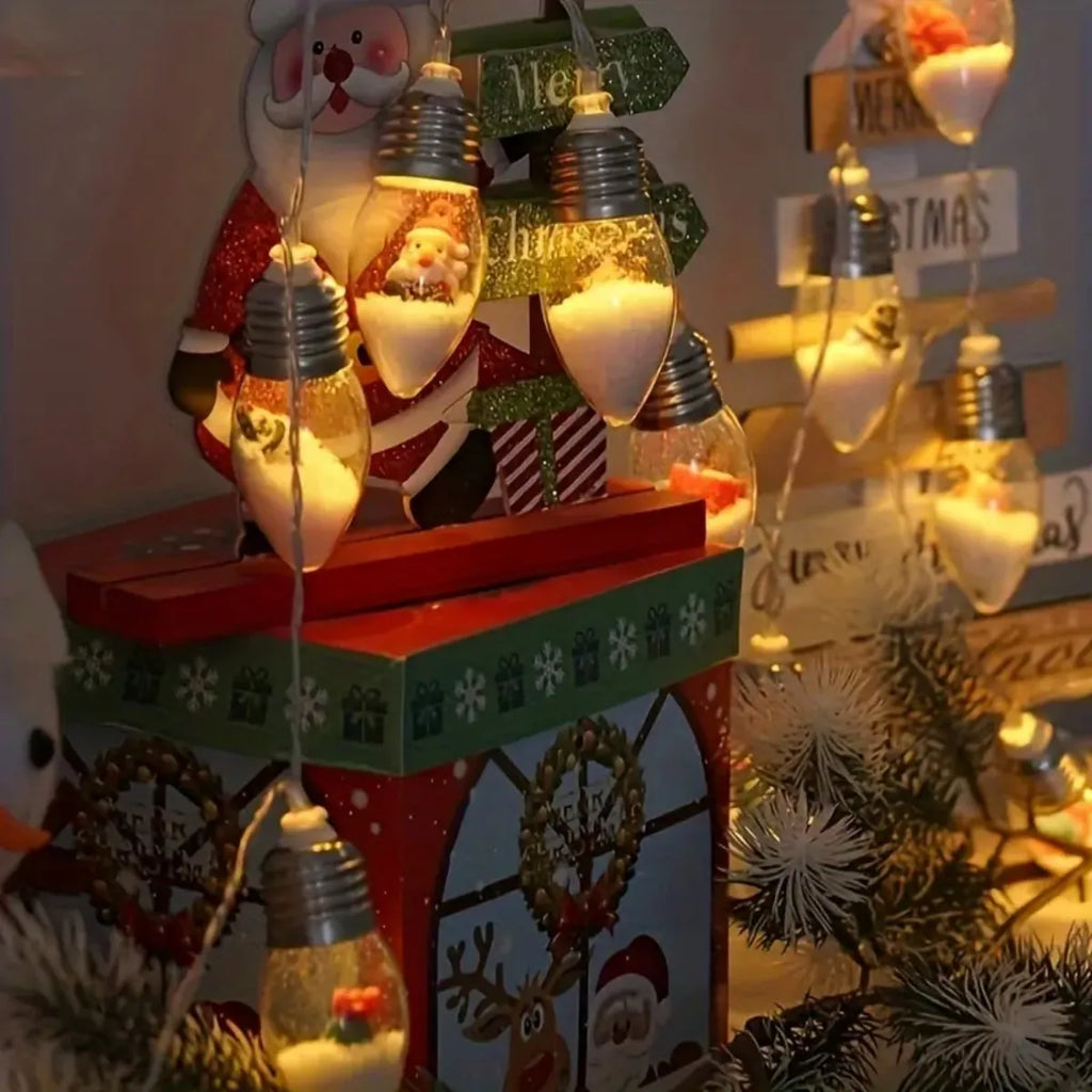 Trendbay 1.5M 10-LED Christmas Snowball String Lights