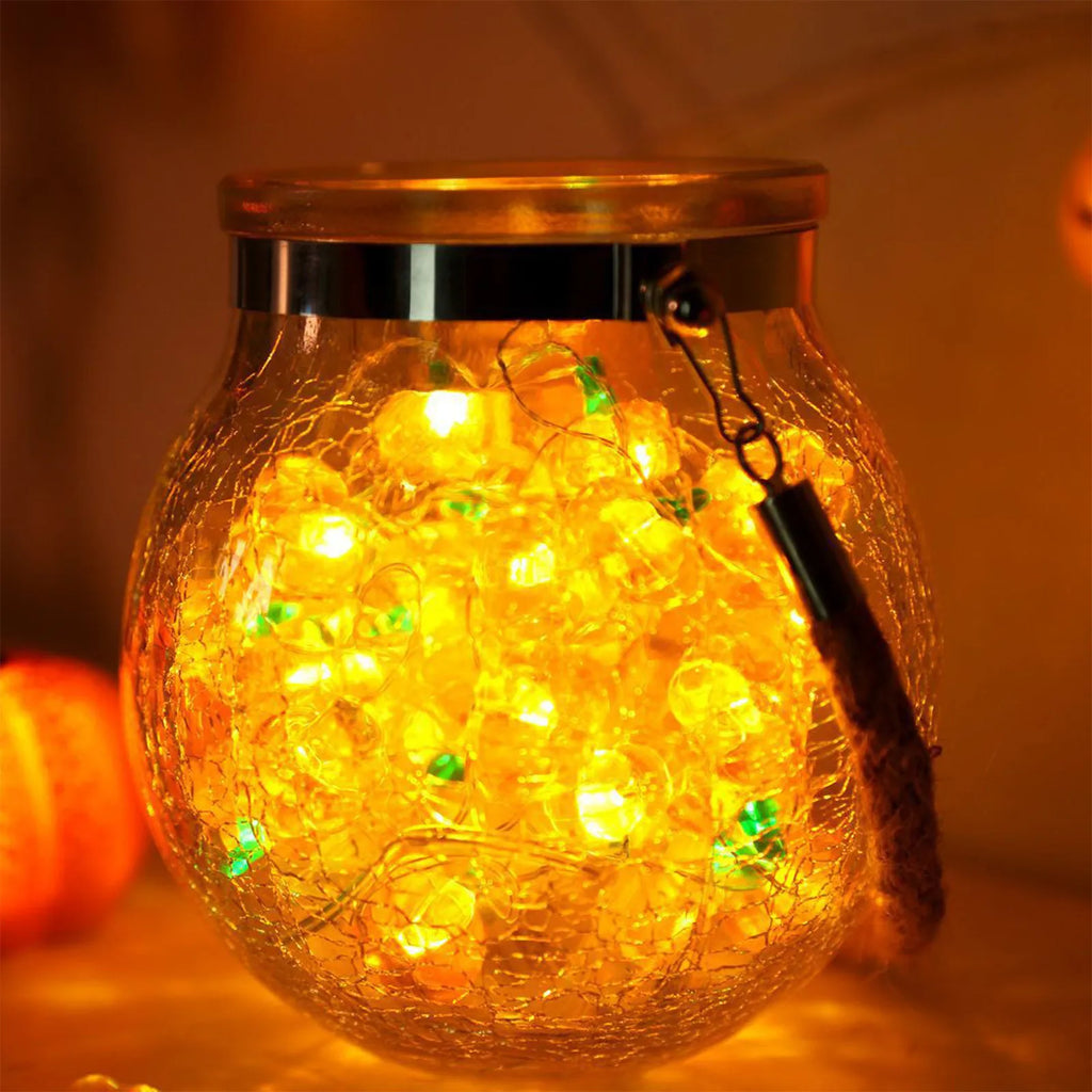 Trendbay Halloween Pumpkin Horror Eyeball LED String Lights – 2M