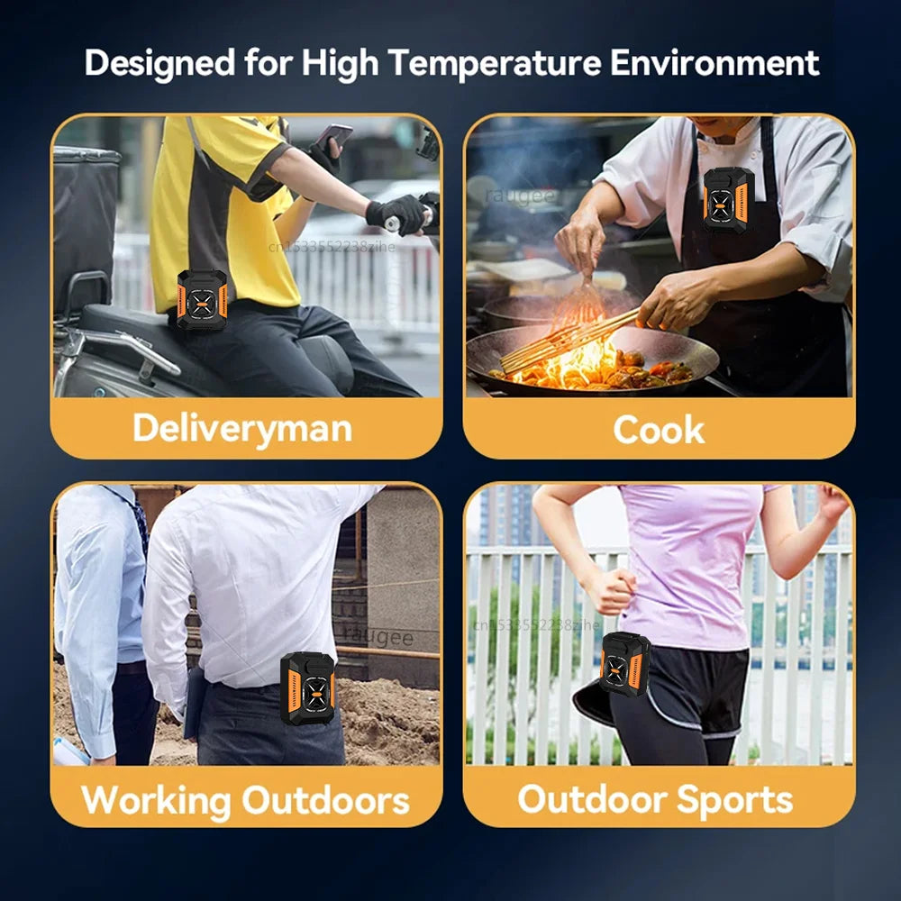 Trendbay Portable Waist & Neck Cooling Fan