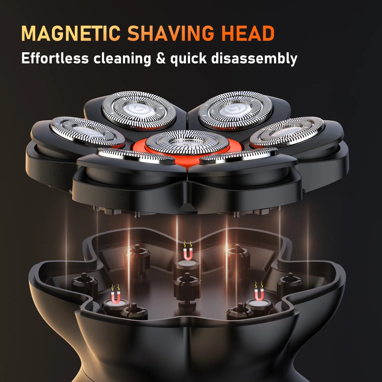 Trendbay 7D Electric Head Shaver for Bald Men