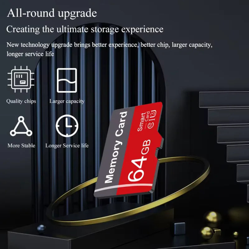 Trendbay 5-Pack 64MB MicroSD Memory Cards Compact Storage Cards