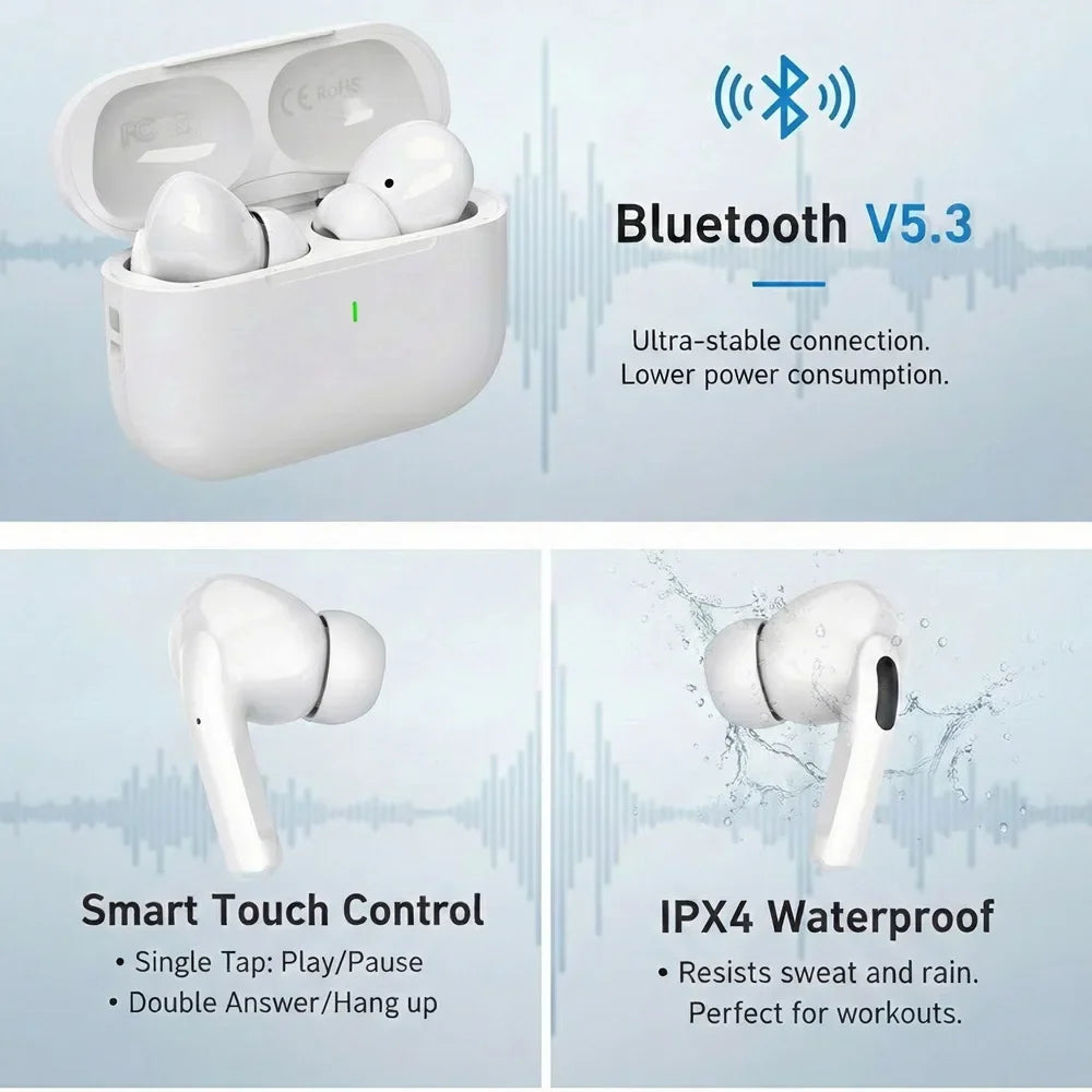 Trendbay Active Noise Cancelling Wireless Earbuds