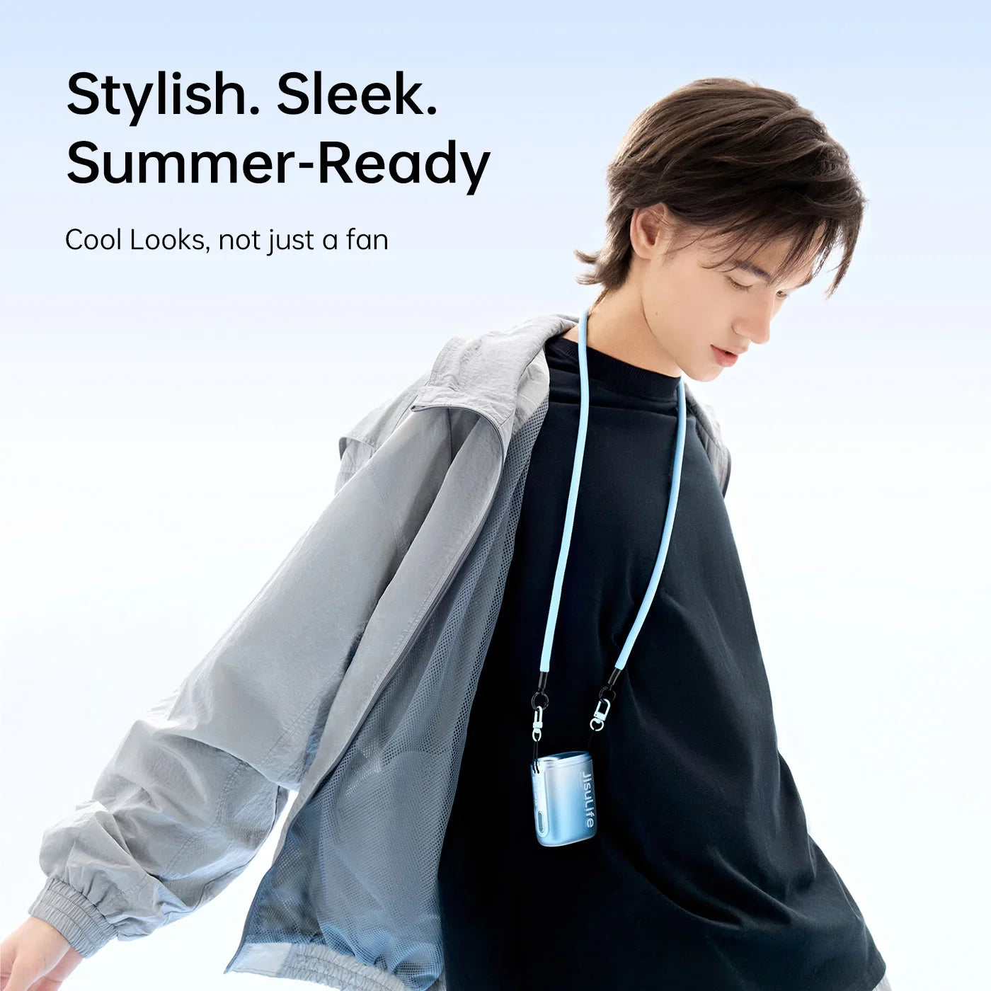 Trendbay Portable Wearable Neck & Waist Fan