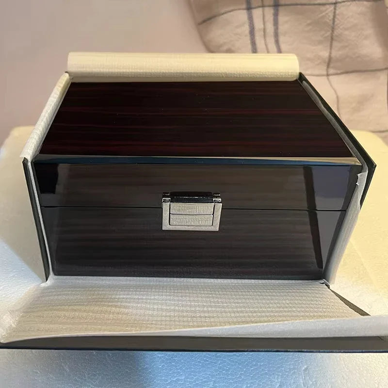Trendbay Premium Wooden Watch Storage Box – Luxury Watch & Jewelry Display Case with Soft Interior
