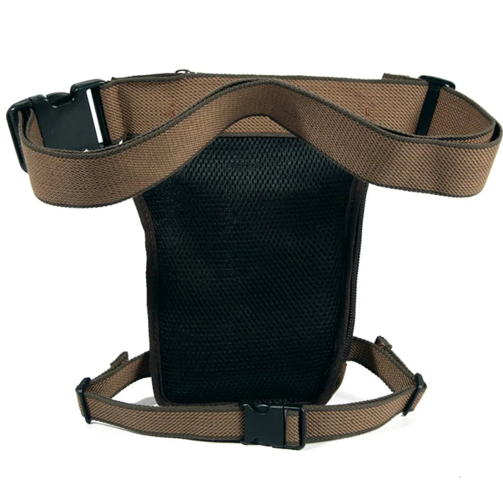 Trendbay  Men's Drop Leg Waist Bag with Adjustable Straps