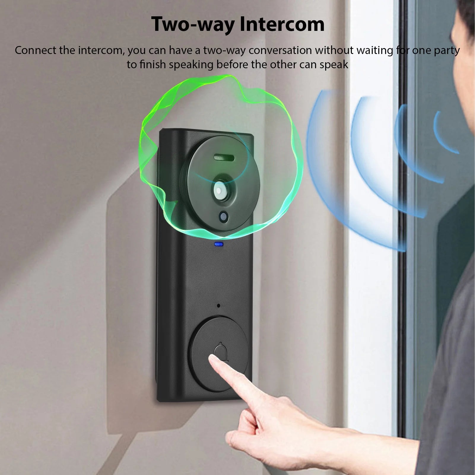 Trendbay Wireless Video Doorbell Camera with Monitor