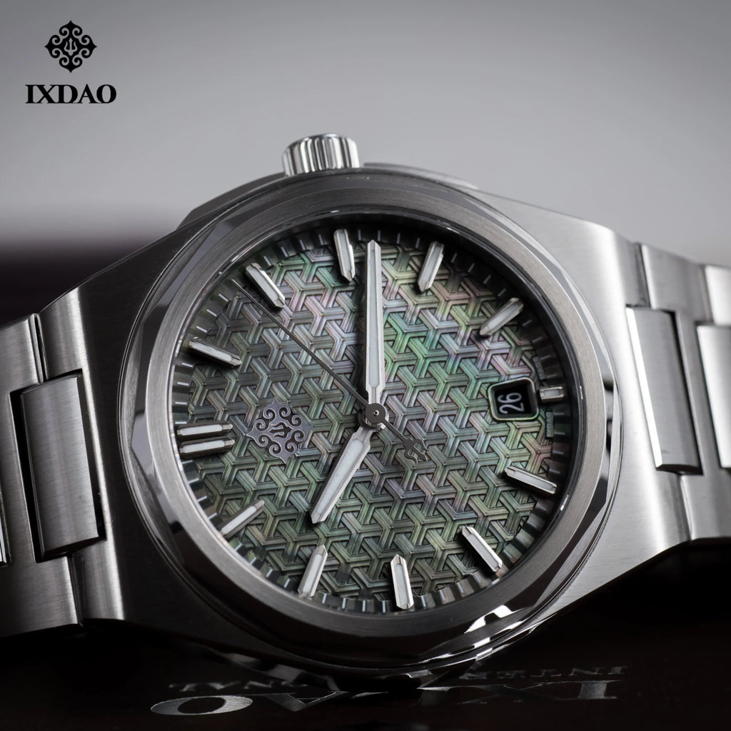 Trendbay 37mm Automatic Mechanical Men's Watch with Sapphire Crystal & 10ATM Water Resistance