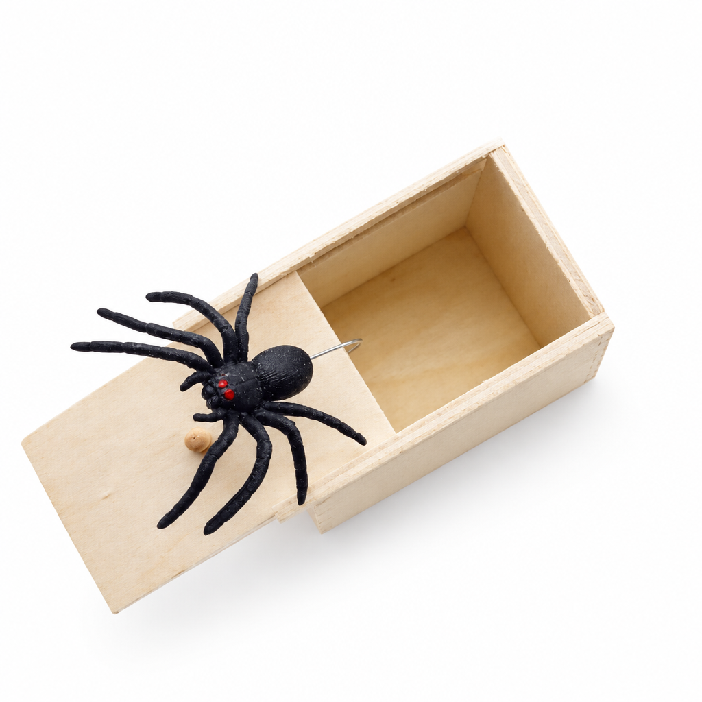 Trendbay 4J Tricky Spider Box Prank Toy