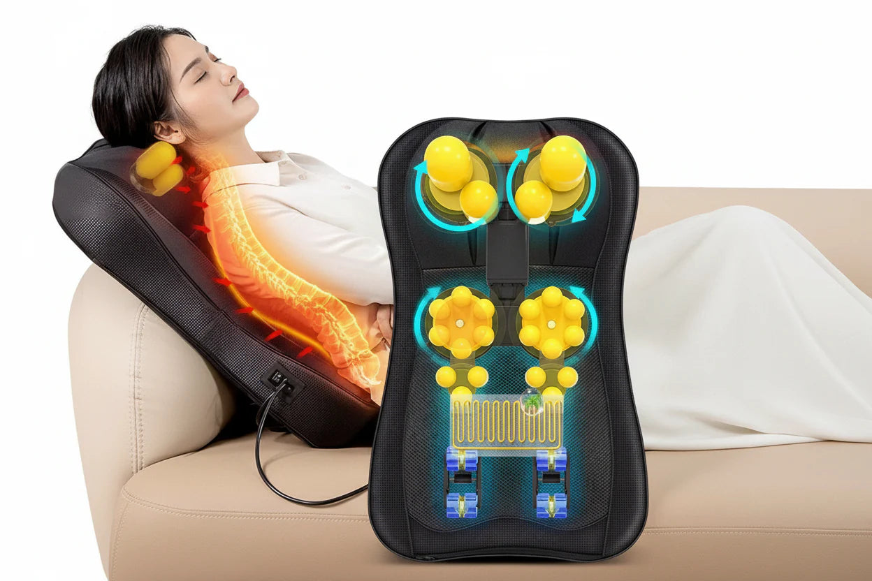 Trendbay Chair-Type Full Body Massager with Neck & Shoulder Support