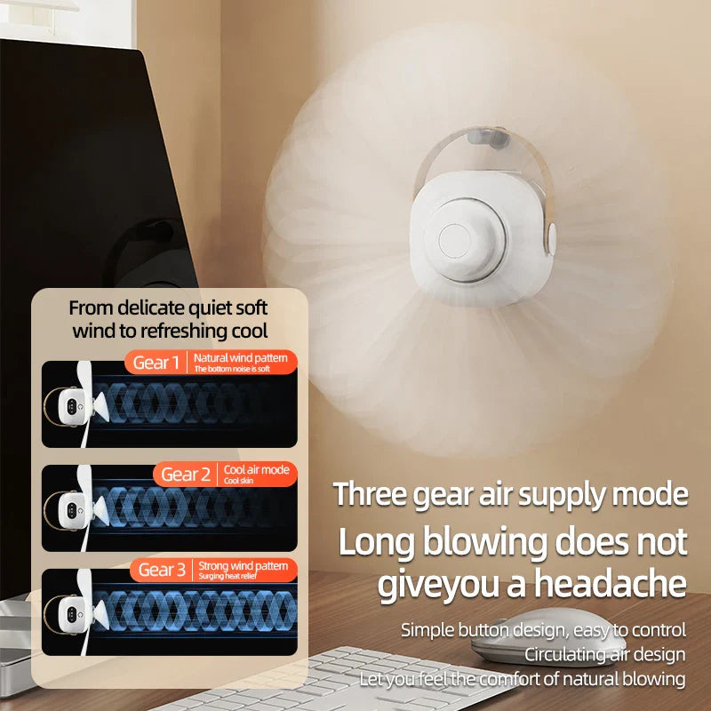 Trendbay Portable Rechargeable Ceiling Canopy Fan