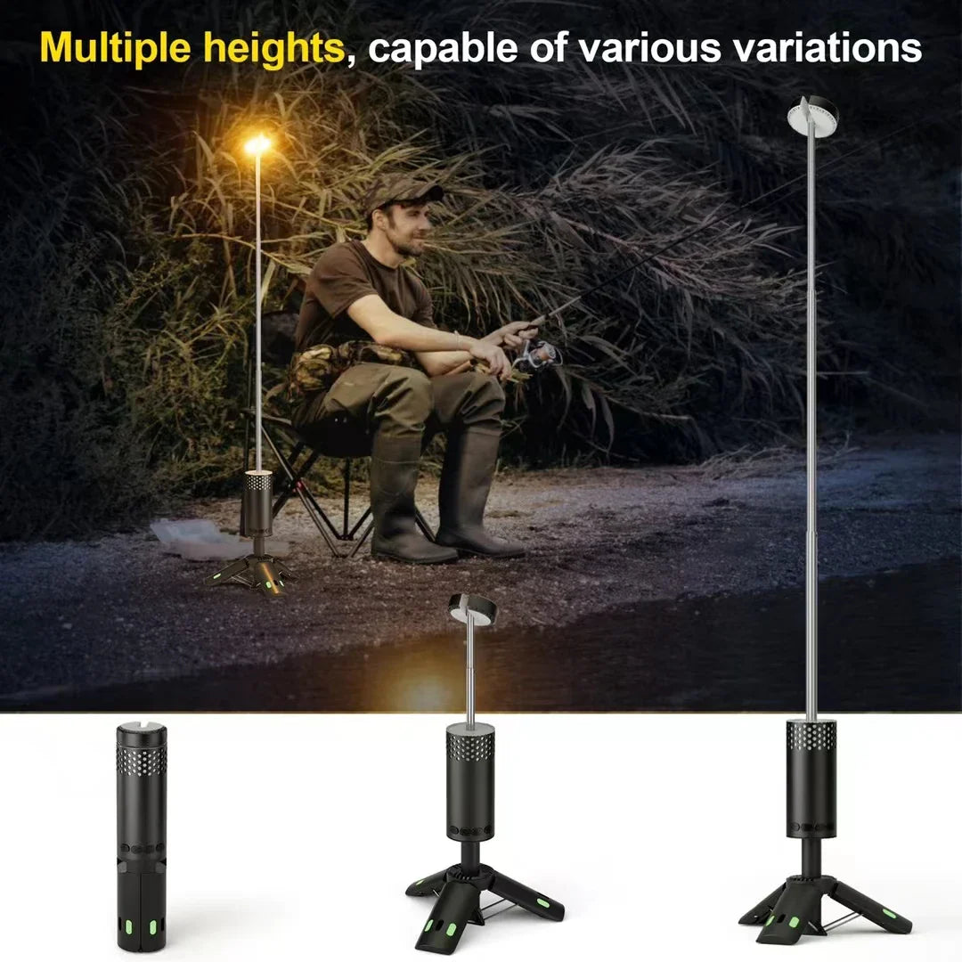 Trendbay 10000mAh Telescopic Camping Light with Magnetic Tripod