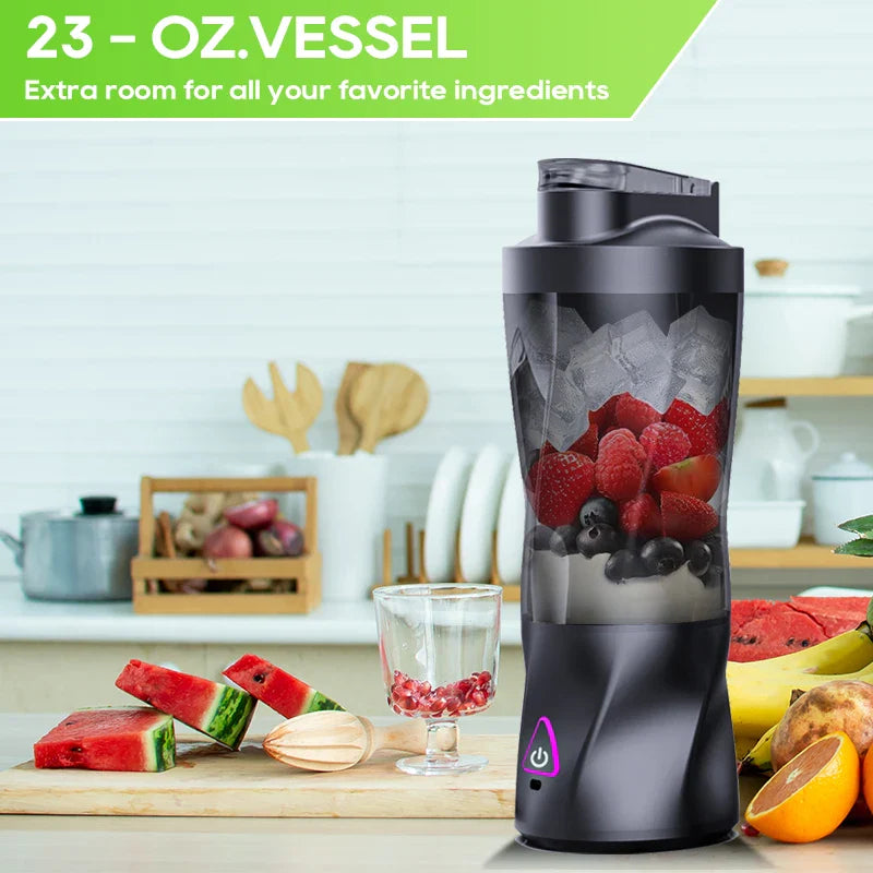 Trendbay Portable USB Rechargeable Juicer Blender 700ML