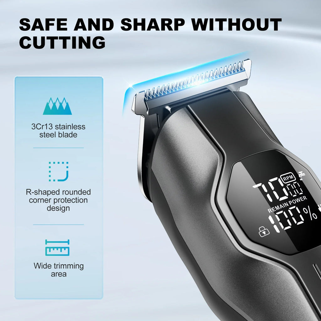 Trendbay 4-In-1 Cordless Hair Clipper Grooming Kit