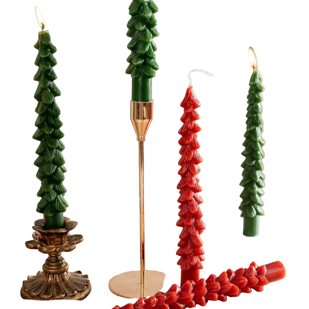 Trendbay Christmas Tree Shaped Decorative Candles