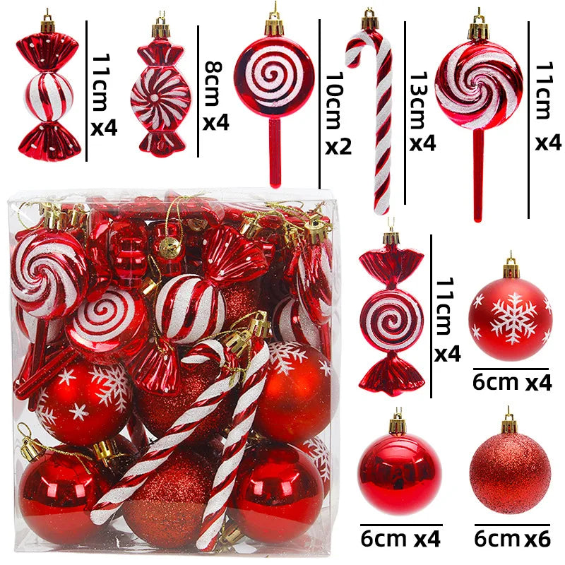 Trendbay Christmas Ball Ornament Set