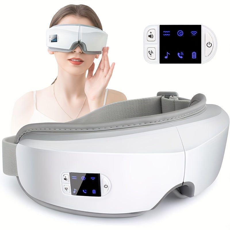 Trendbay 4D Smart Eye & Face Massager – Heating, Vibration & Music Relaxation Device