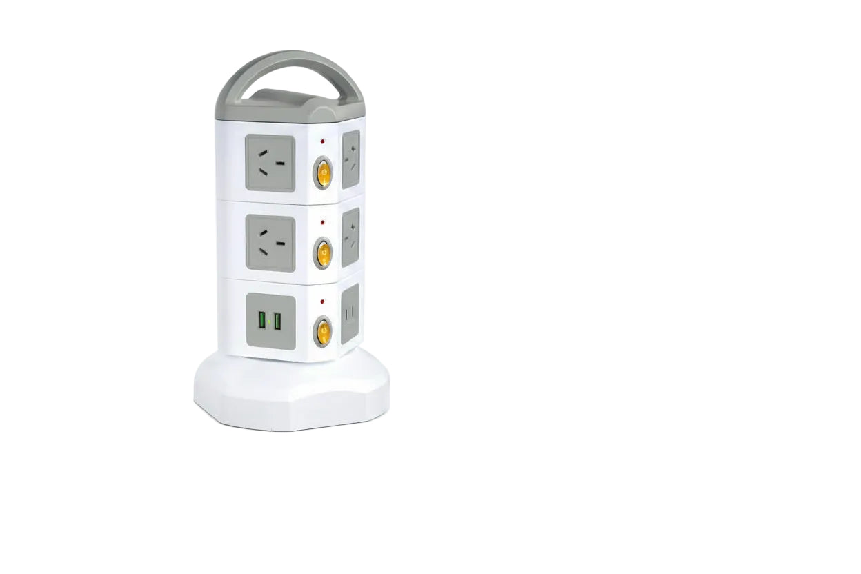 Trendbay 14-in-1 Power Tower Surge Protector USB-C