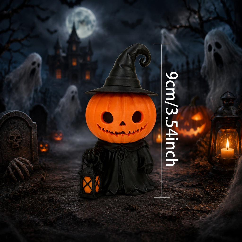 Trendbay 9CM Halloween Pumpkin Figurine