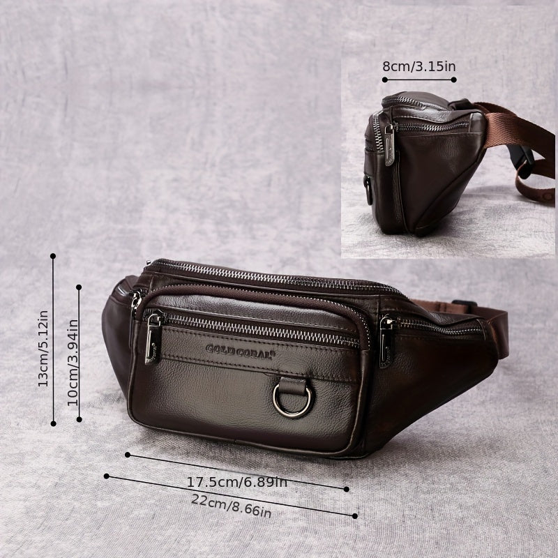 Trendbay Leather Waist Travel Bag