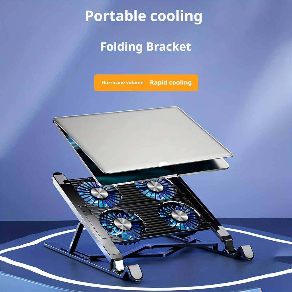 Trendbay Gaming Laptop Cooling Pad with 4 Fans & Adjustable Stand