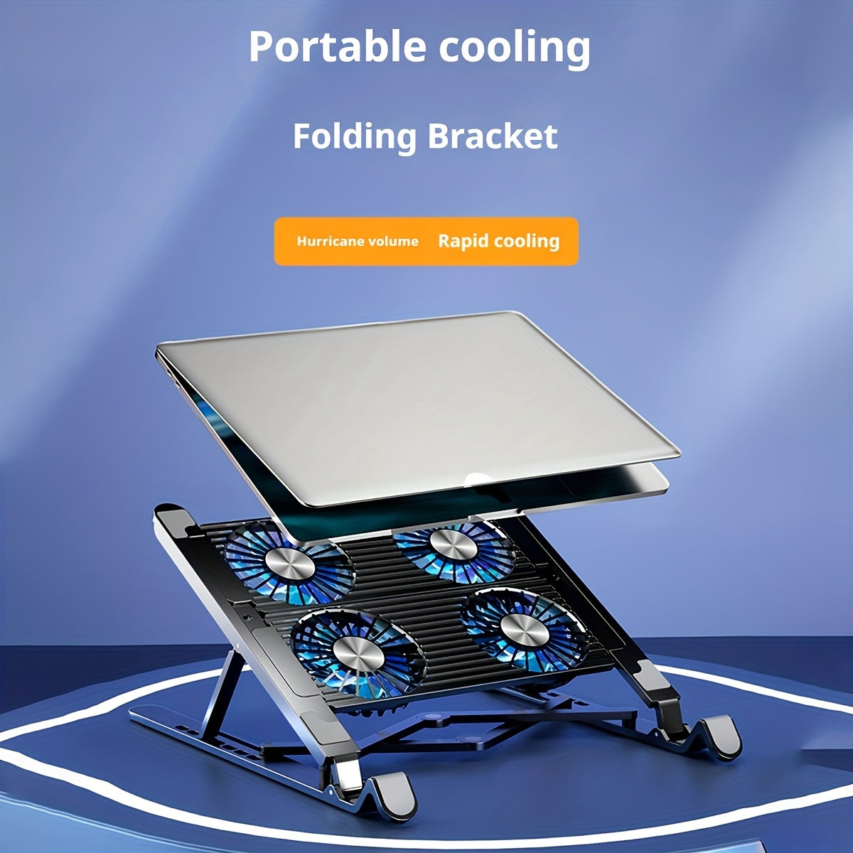 Trendbay Gaming Laptop Cooling Pad with 4 Fans & Adjustable Stand