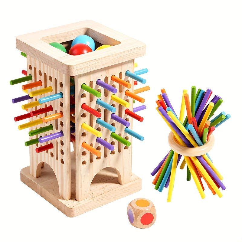 Trendbay Wooden Stick Pulling Educational Strategy Board Game