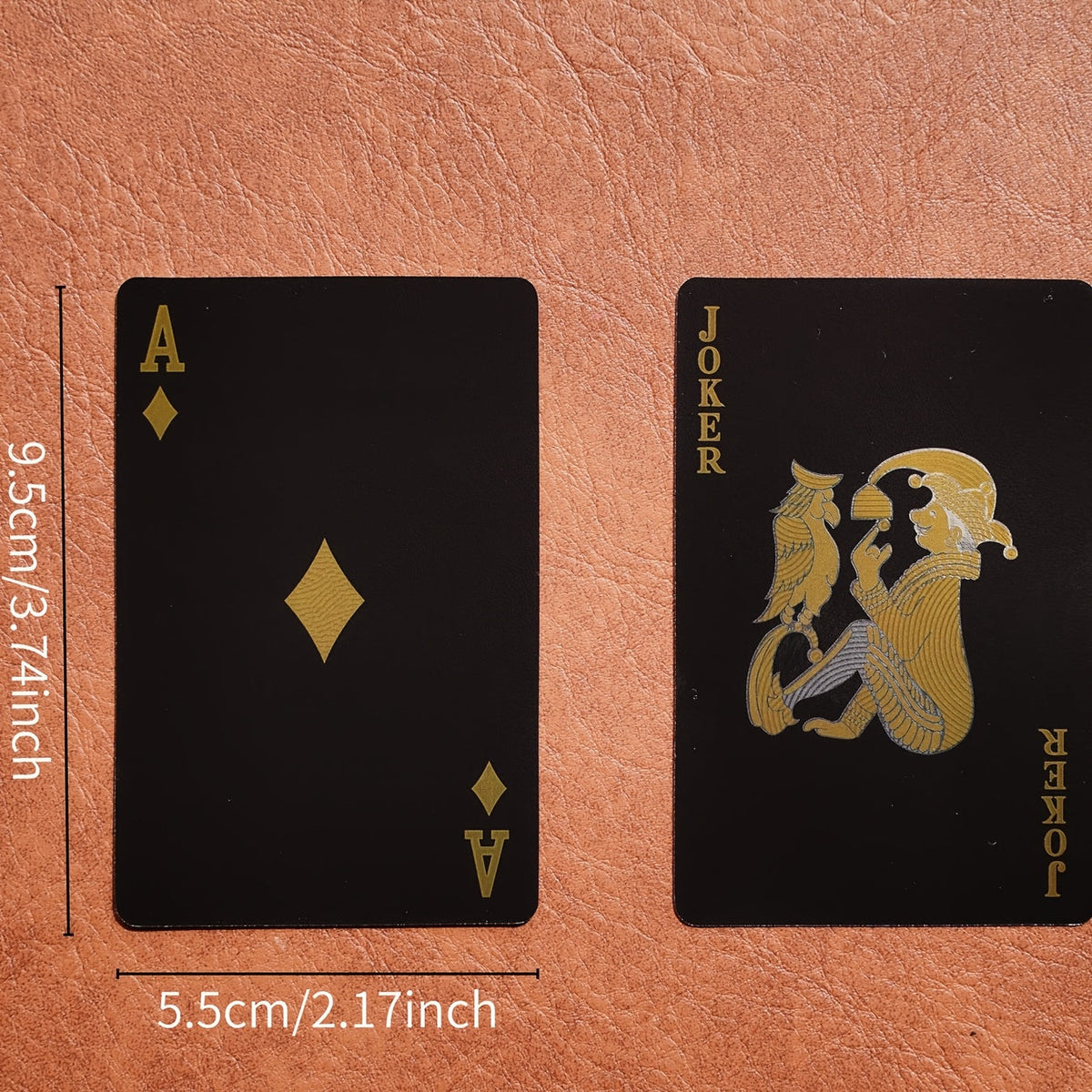 Trendbay Luxury Heart-Design Playing Cards with Golden Foil Stamping – Adult Card Game