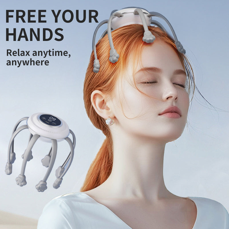 Trendbay Rechargeable Octopus Head Massager