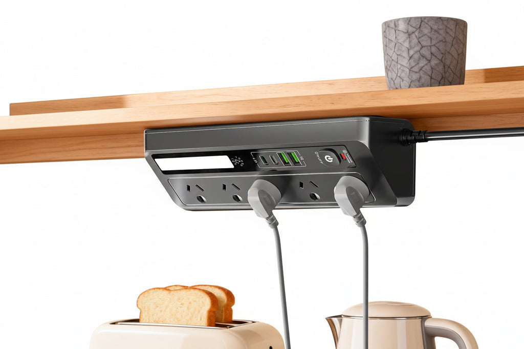 Trendbay 9-in-1 Power Strip USB-C Surge Protector