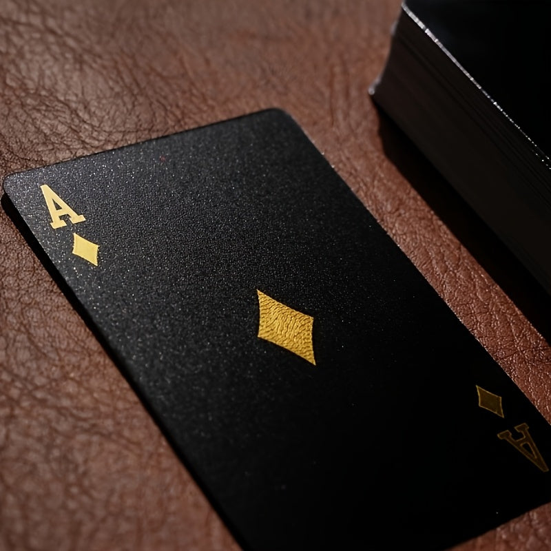 Trendbay Luxury Heart-Design Playing Cards with Golden Foil Stamping – Adult Card Game