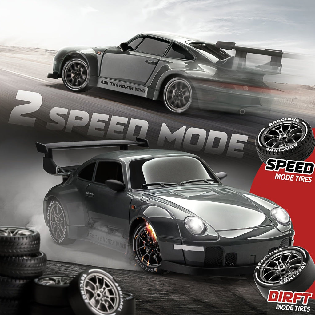 Trendbay 1:24 RC Drift Car 4WD 2.4GHz with Lights & Accessories
