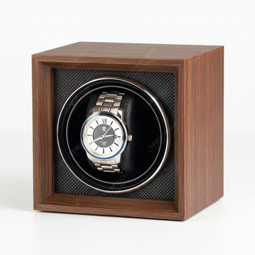 Trendbay Automatic Watch Winder & Storage Box – Luxury Display Case for Mechanical Watches