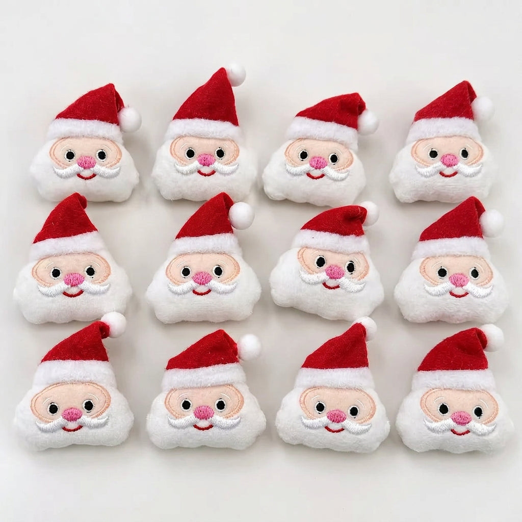 Trendbay 3pcs Santa Claus Doorknob Covers Red Christmas Decor