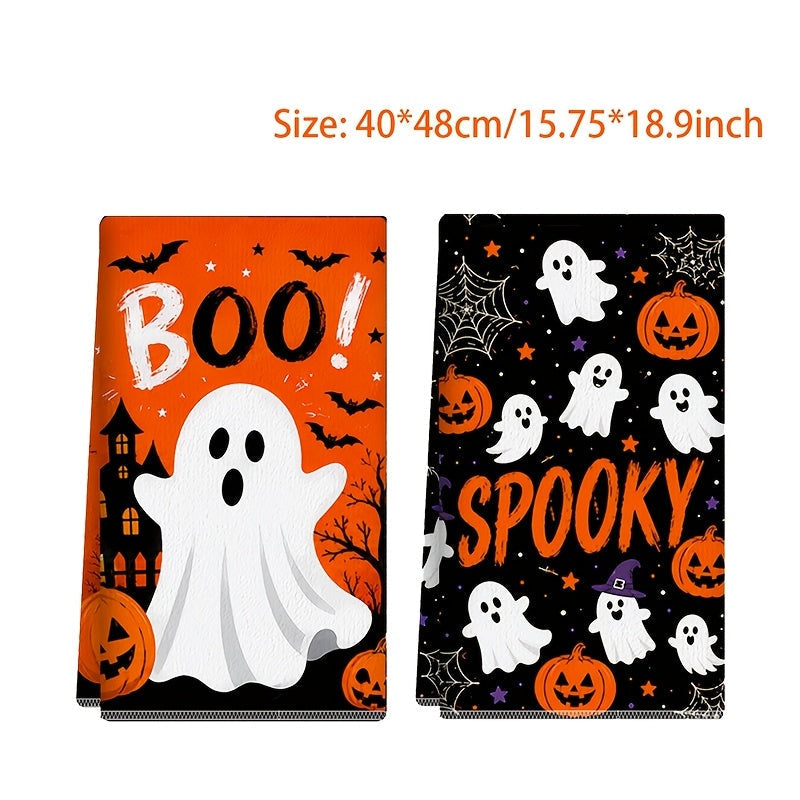 Trendbay 2-Piece Halloween Kitchen Towels 40X48CM