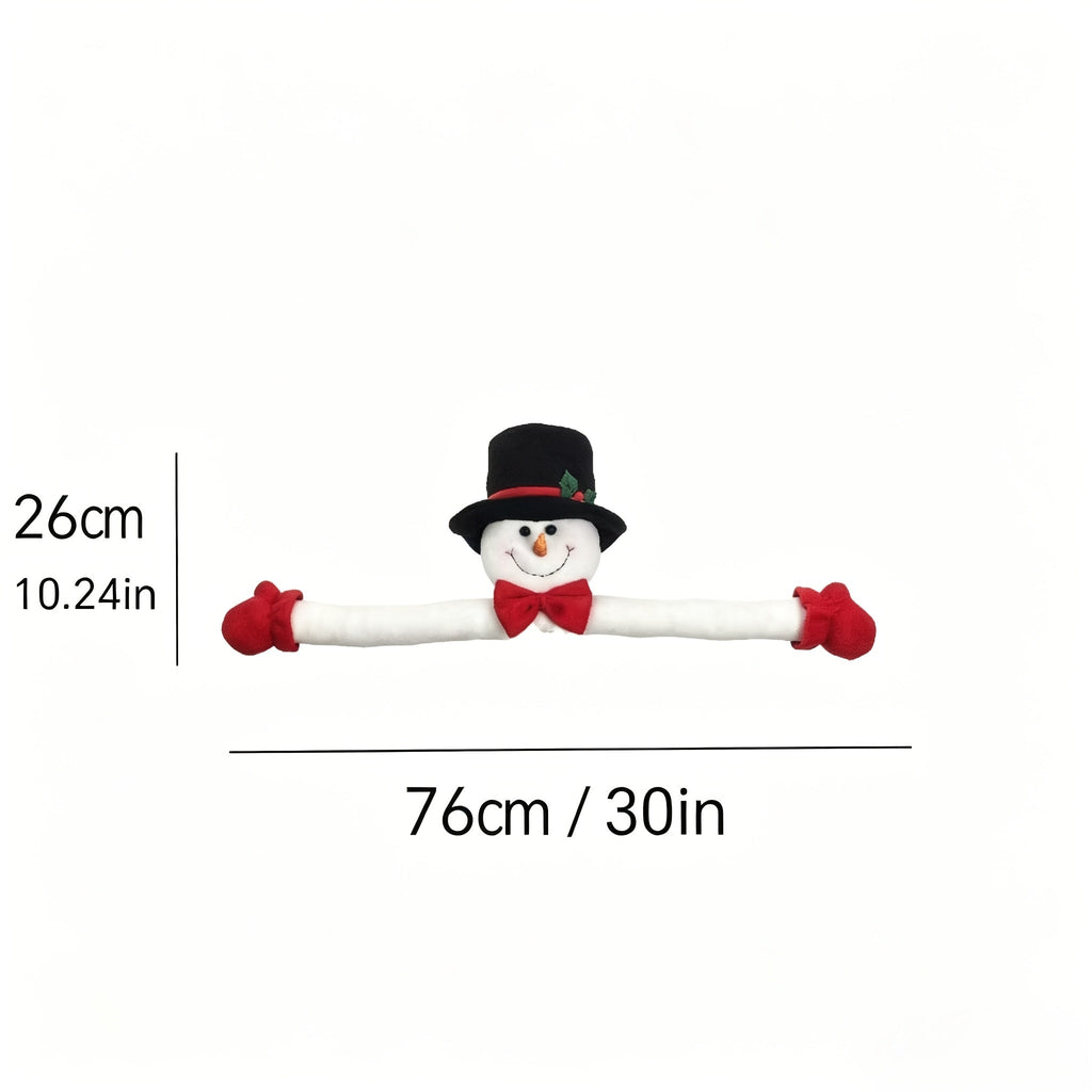 Trendbay Christmas Decoration Classic White Cotton Snowman