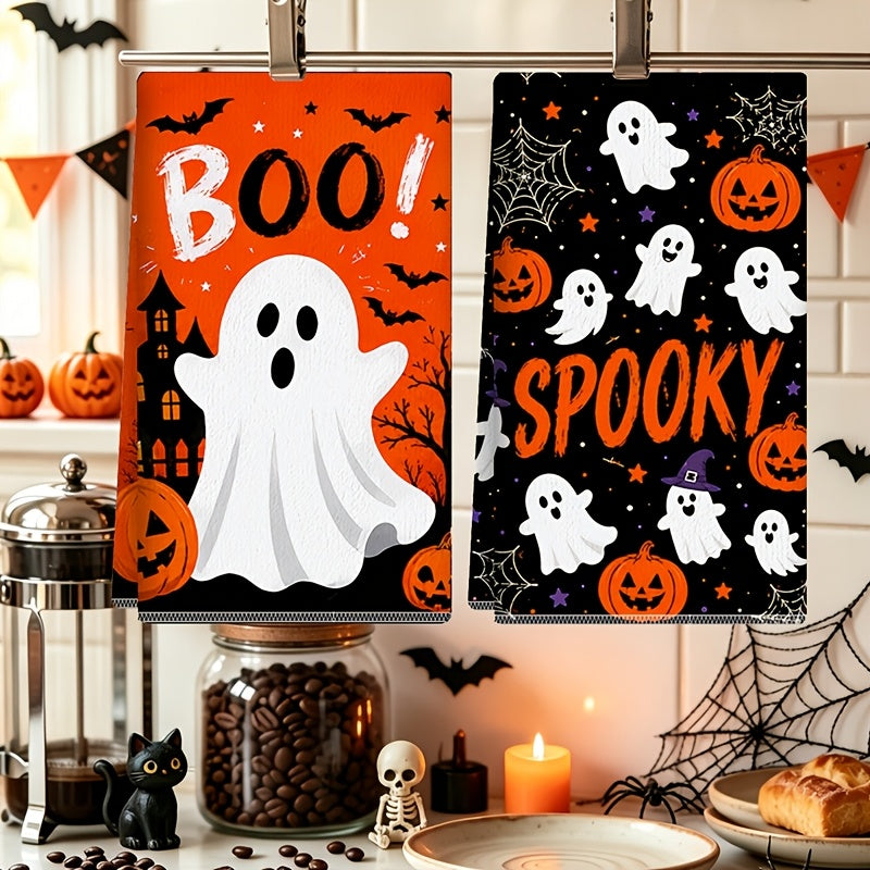 Trendbay 2-Piece Halloween Kitchen Towels 40X48CM